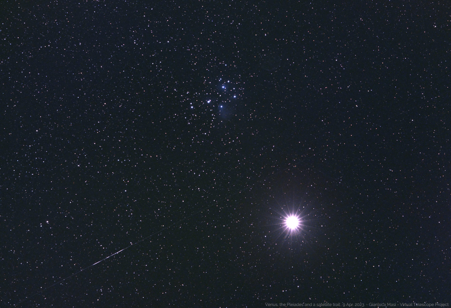 Venus and the Pleiades: what a stunning show! - 9 & 10 Apr. 2023 - The ...