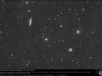 Messier 108 and Messier 97. 3 Feb. 2024.