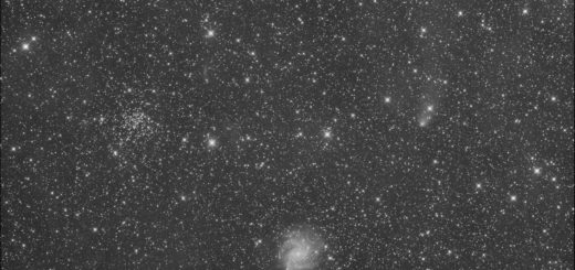 Comet C/2021 S3 Panstarrs, NGC 6946 and NGC 6939: 12 June 2024.