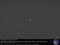 T Coronae Borealis (T CrB), the brightest star, close to the center. 7 June 2024.
