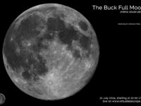 The Buck Full Moon 2024: poster of the event.