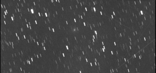 Comet A11bP7I, imaged on 30 Sept. 2024 at dawn, with a possible second fragment visible.