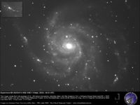 Supernova SN 2023ixf in Messier 101. 05 Sept. 2024.