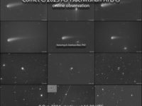 Comet C/2023 A3 Tsuchinshan-ATLAS: poster of the live feed.