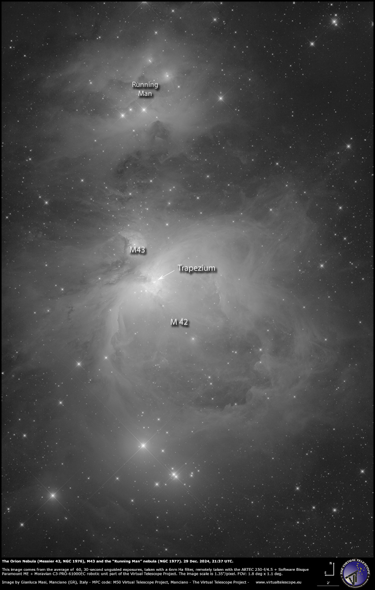 M42 region with IDs.